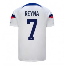 Förenta staterna Giovanni Reyna #7 Hemmatröja VM 2022 Korta ärmar
